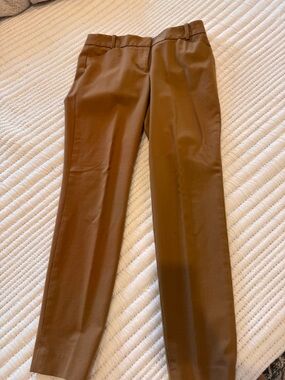 J. Crew Women's Brown Tailored Trousers